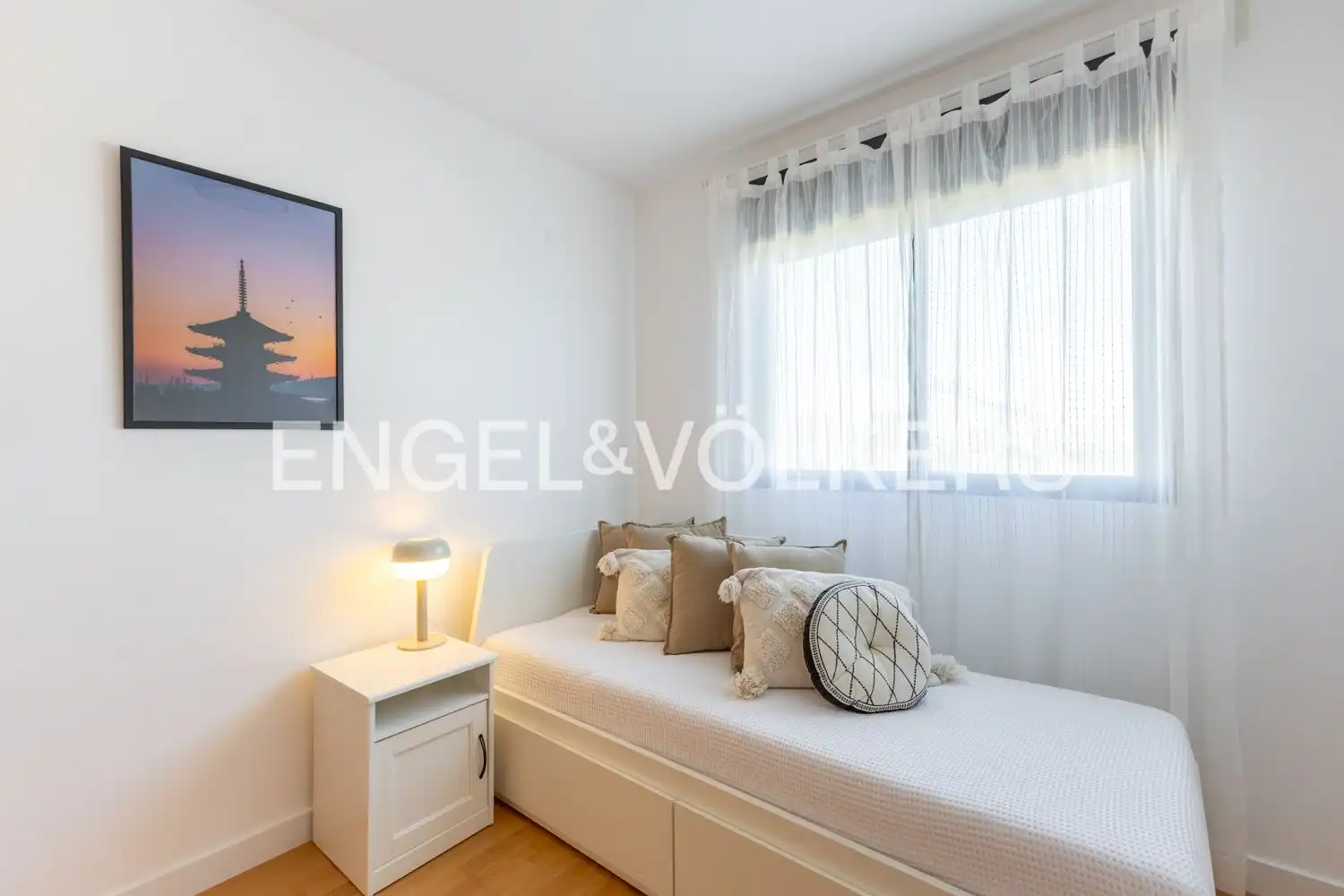 Bedroom of Flat for rent in Castellón de la Plana / Castelló de la Plana  with Air Conditioner, Heating and Storage room