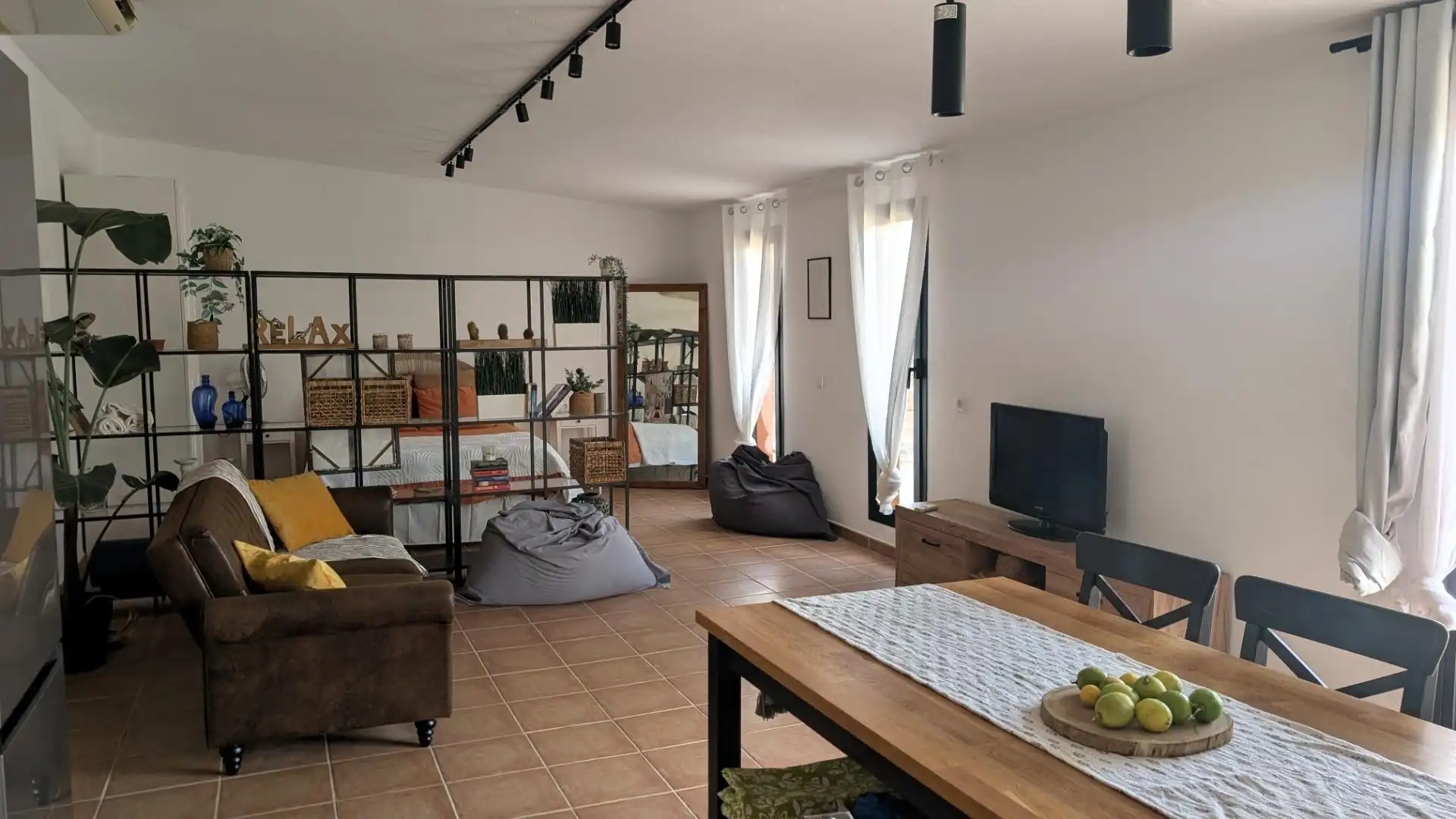 Sala d'estar de Finca rústica en venda en Pájara amb Jardí privat, Terrassa i Traster