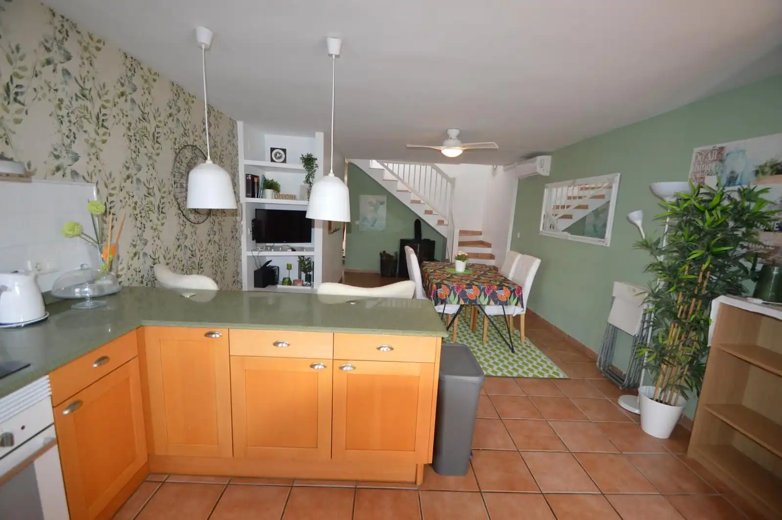 Küche von Country house zum Verkauf in Vinaròs mit Klimaanlage, Heizung und Terrasse