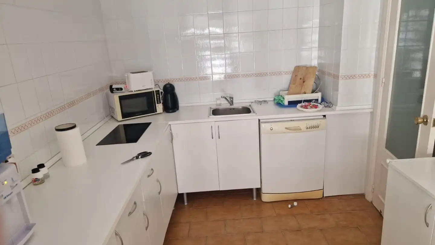 Kitchen of Flat for sale in Sanlúcar de Barrameda  with Terrace and Furnished