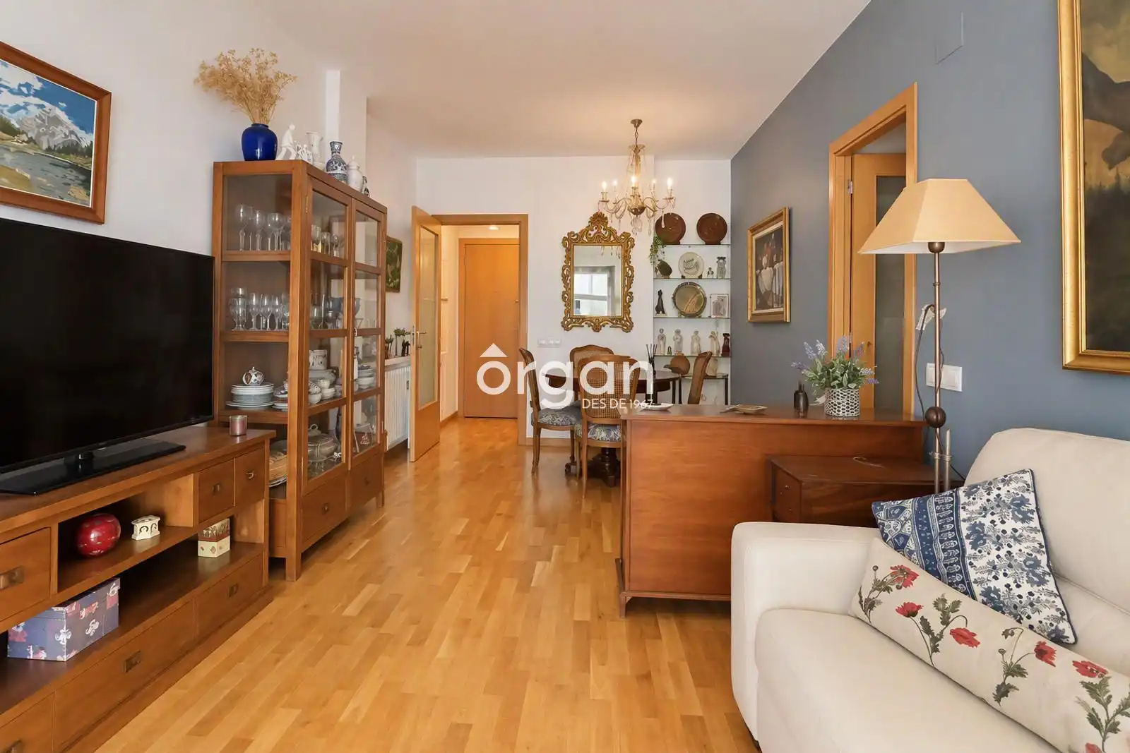 Sala de estar de Piso en venta en Coll Favà