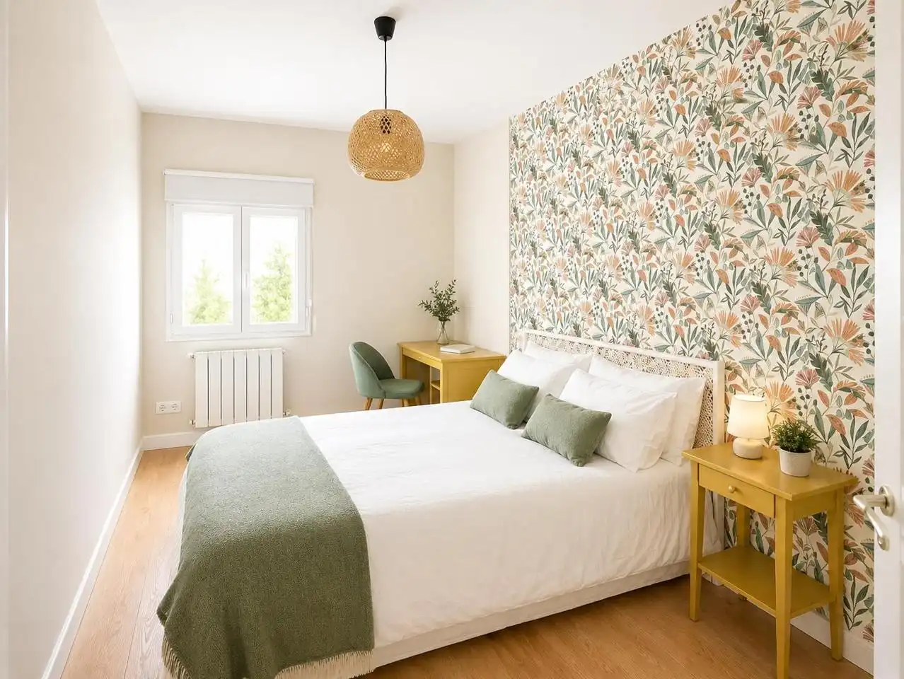 Schlafzimmer von Wohnung zum Verkauf in Madrid mit Klimaanlage, Heizung und Terrasse