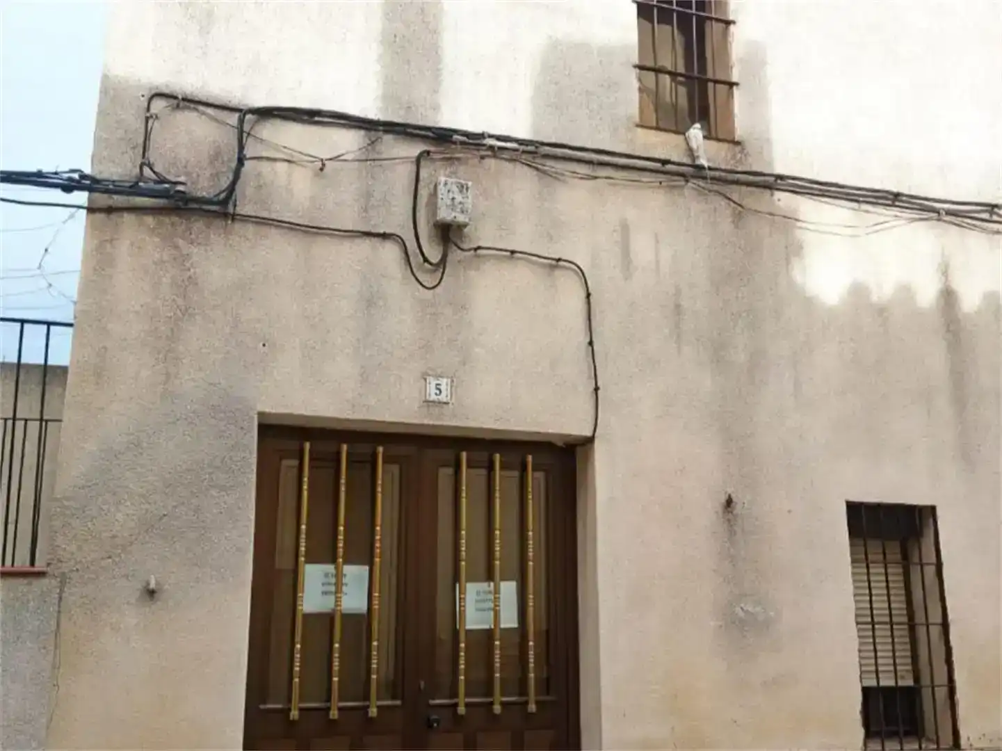 Vista exterior de Casa adosada en venda en Peñalsordo