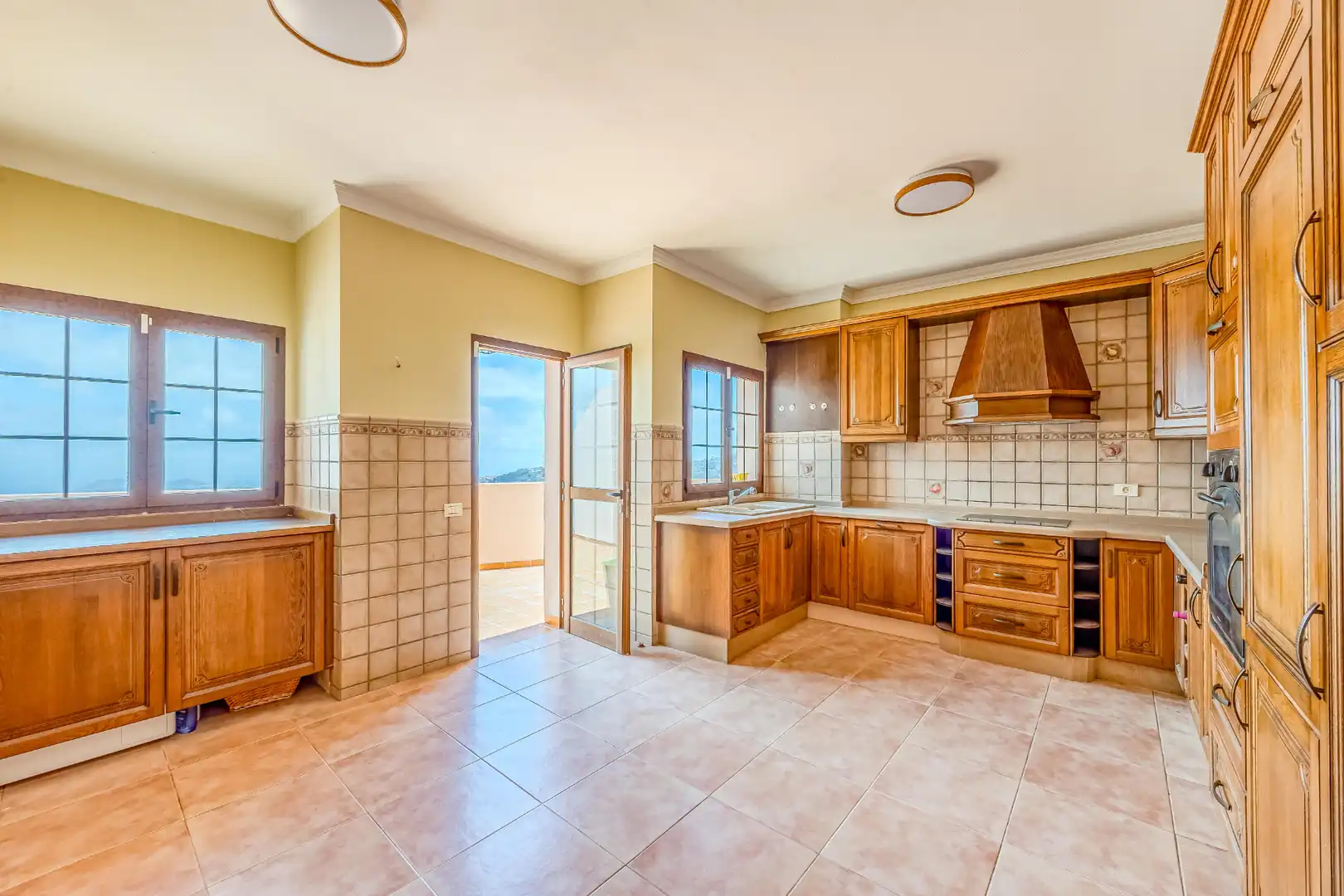 Cocina de Casa adosada en venta en Teror con Terraza, Amueblado y Horno