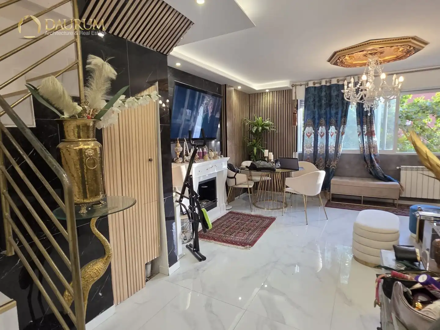 Sala de estar de Dúplex en venta en Rivas-Vaciamadrid con Calefacción, Terraza y Trastero