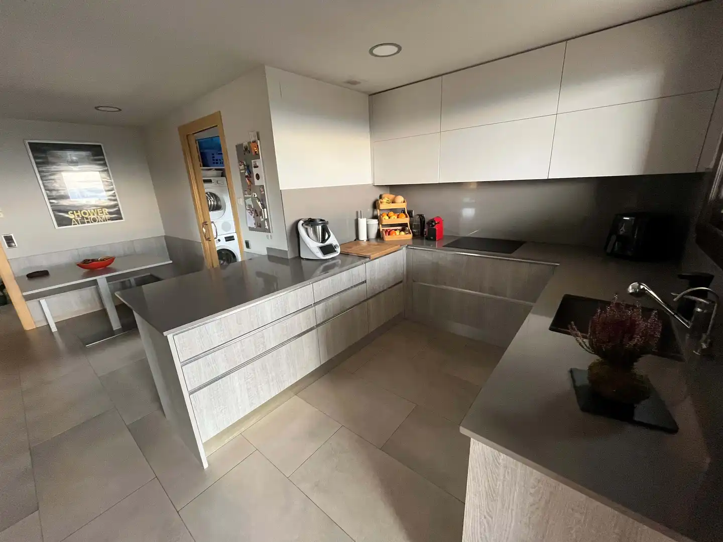 Kitchen of Houses for sale in Les Franqueses del Vallès  with Air Conditioner, Heating and Terrace