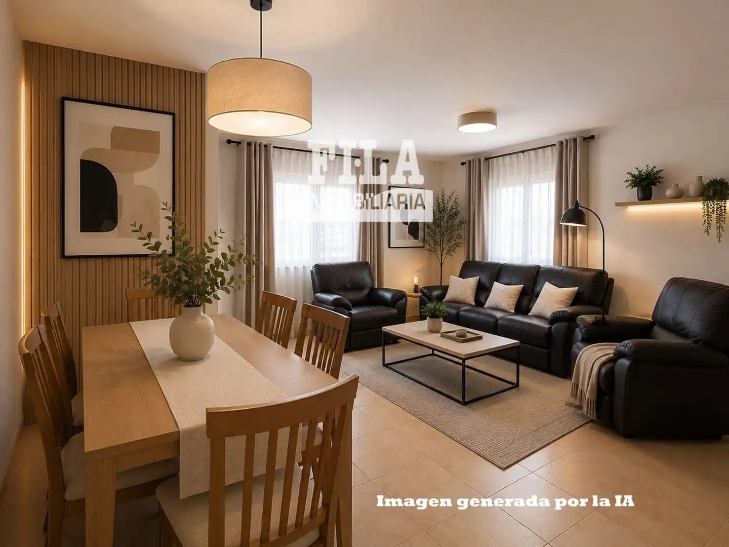 Sala de estar de Ático en venta en Calafell con Aire acondicionado, Calefacción y Terraza