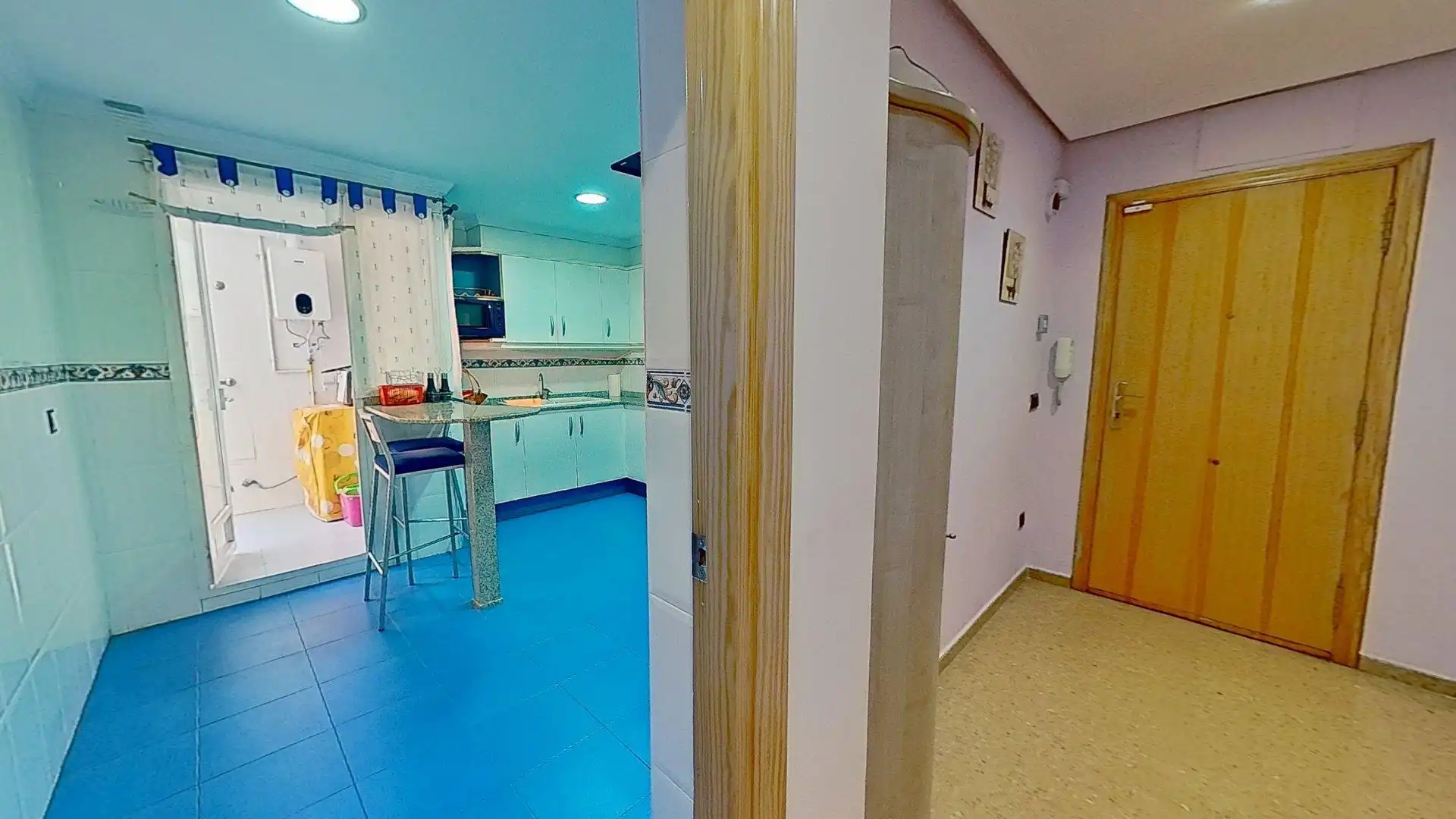 Kitchen of Flat for sale in Tavernes Blanques, Valencia