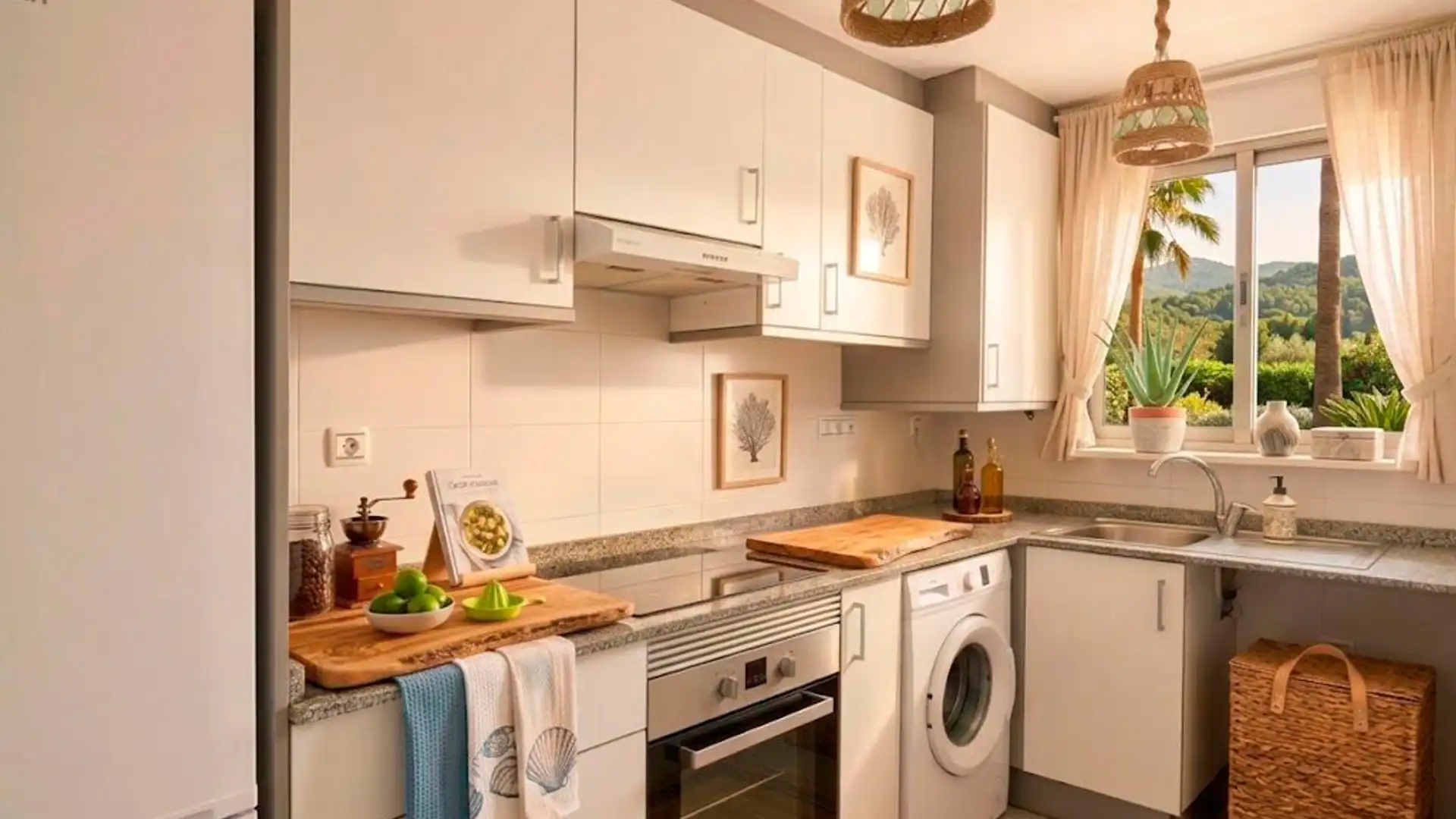 Cuina de Apartament en venda en Moncofa amb Aire condicionat, Calefacció i Terrassa