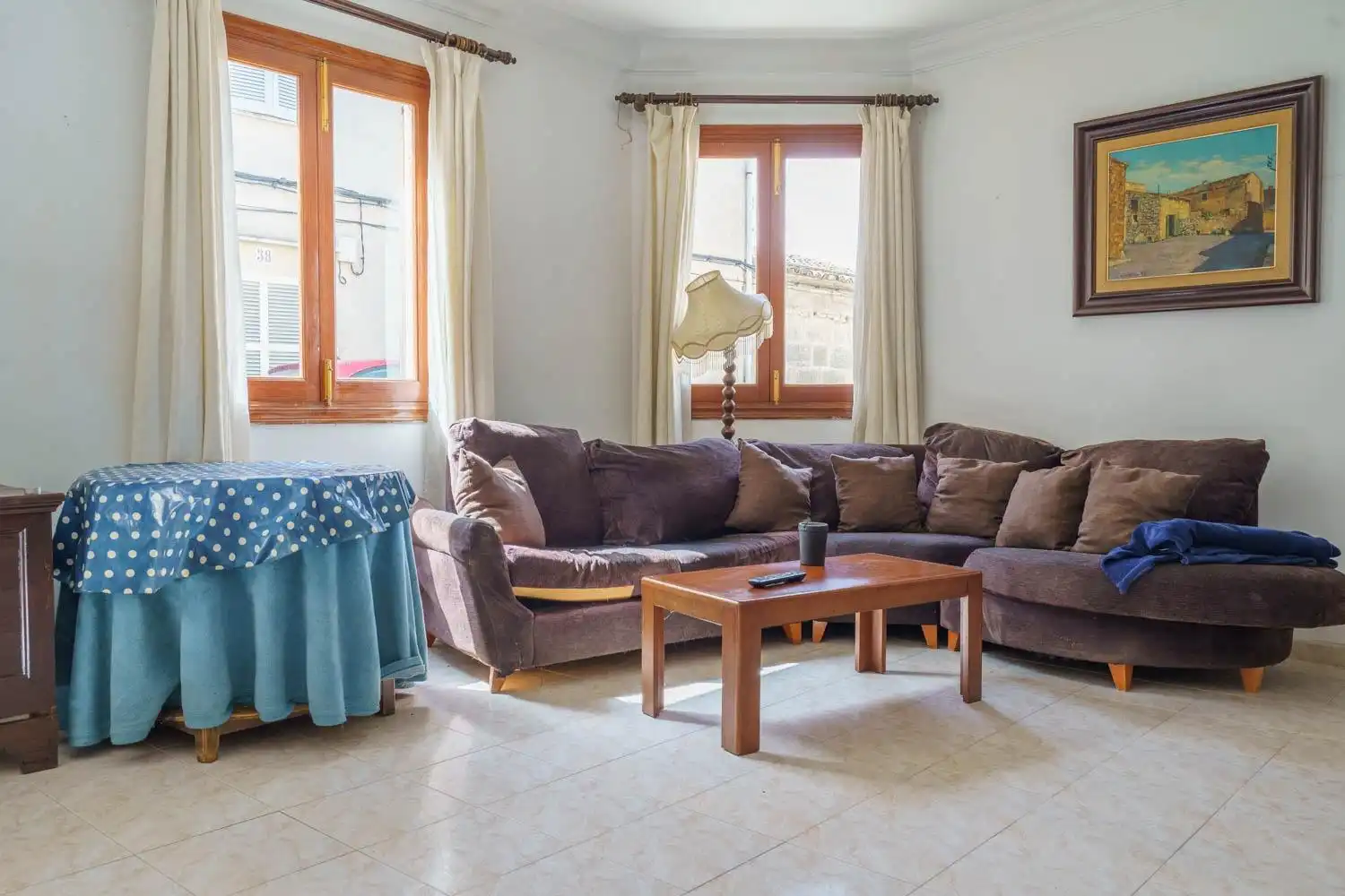 Sala d'estar de Casa o xalet en venda en Artà amb Traster i Balcó