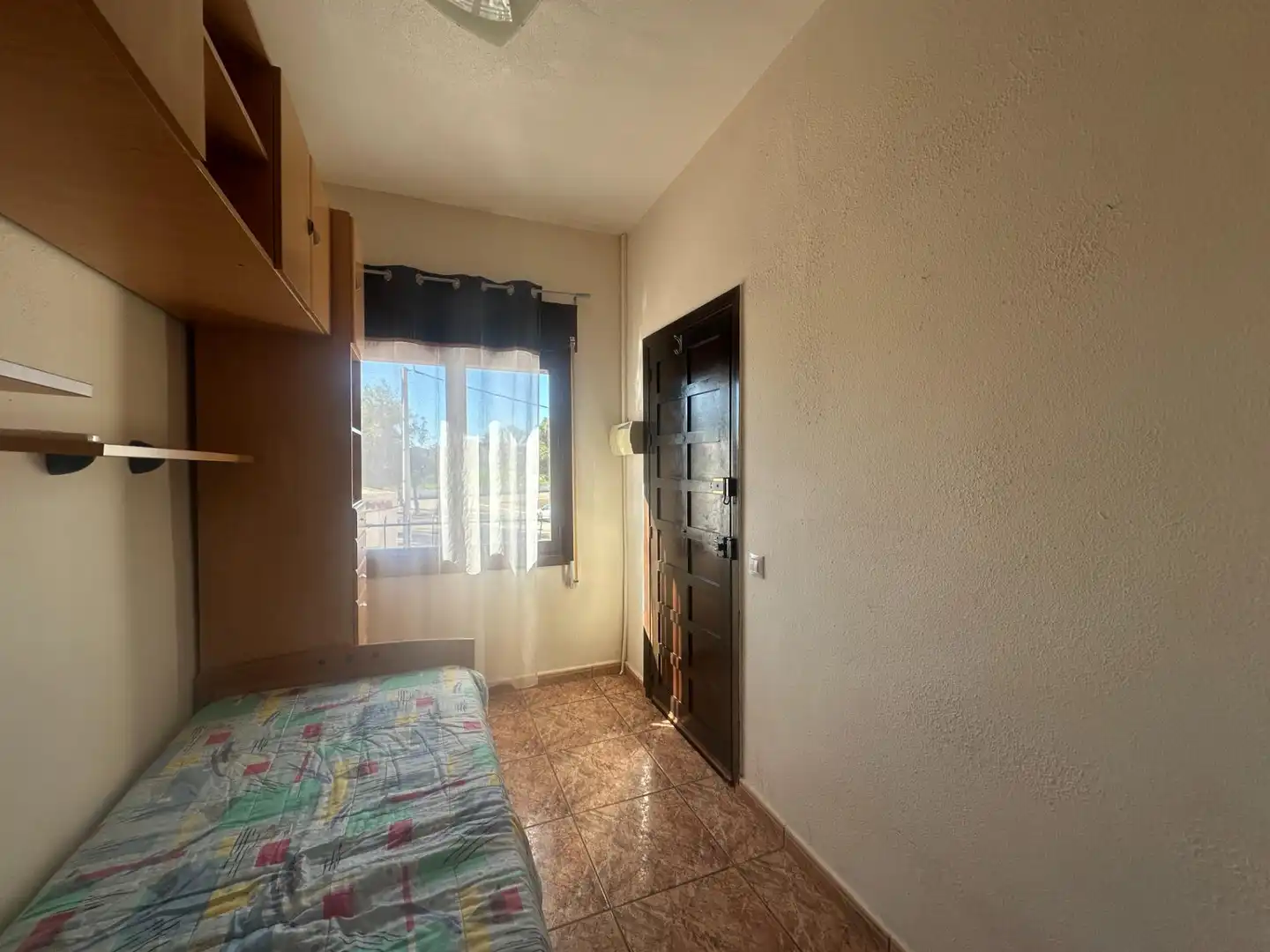 Schlafzimmer von Wohnung zum Verkauf in Cartagena mit Klimaanlage, Privatgarten und Möbliert