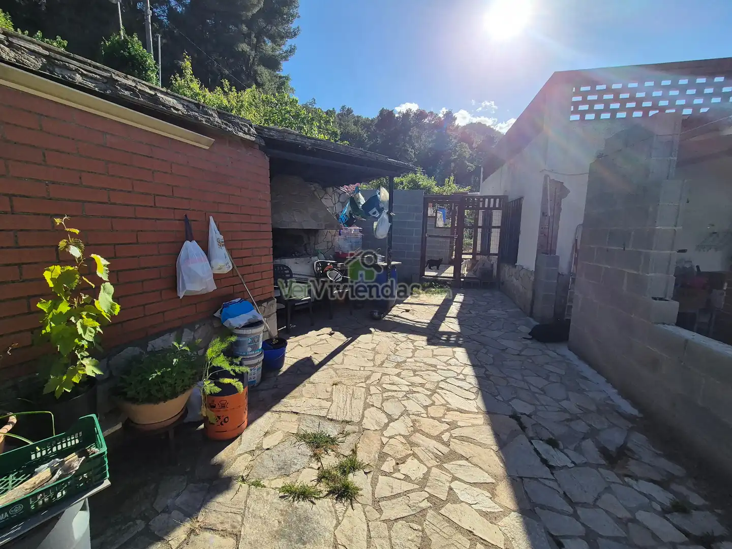 Terraza de Casa o chalet en venta en Corbera de Llobregat con Calefacción, Jardín privado y Parquet