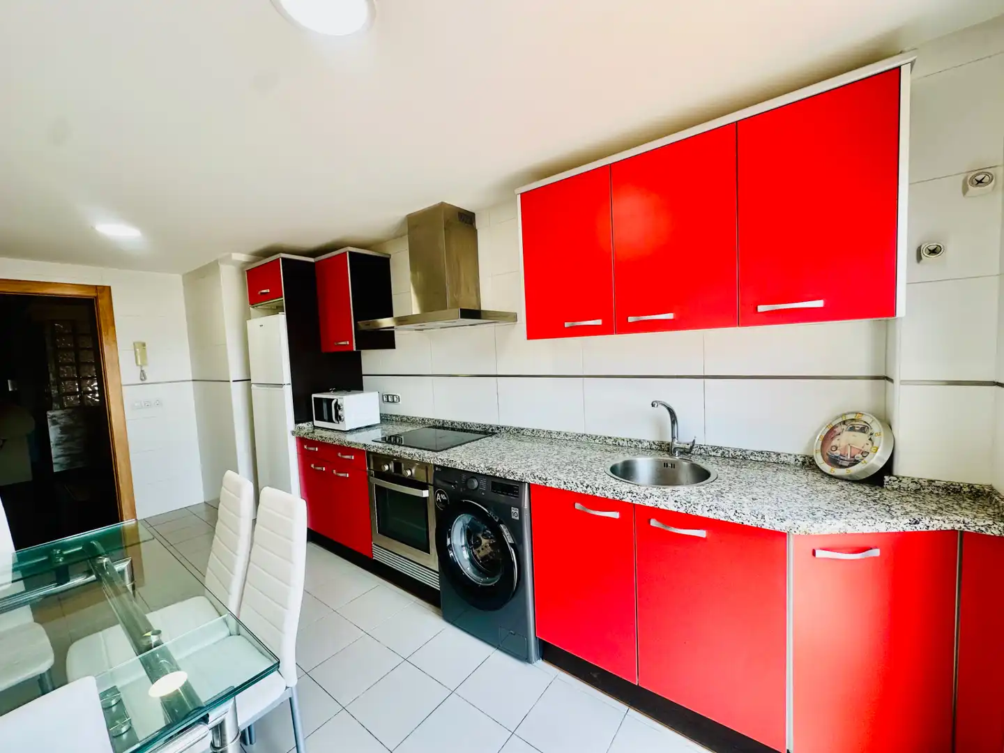 Kitchen of Apartments for rent in León Capital   with Heating, Parquet flooring and Terrace