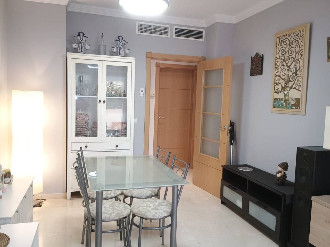 Menjador de Apartament en venda en Benalmádena amb Aire condicionat, Calefacció i Terrassa