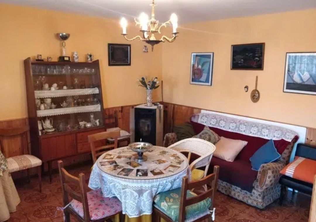 Dining room of Single-family semi-detached for sale in Oña  with Heating and Furnished