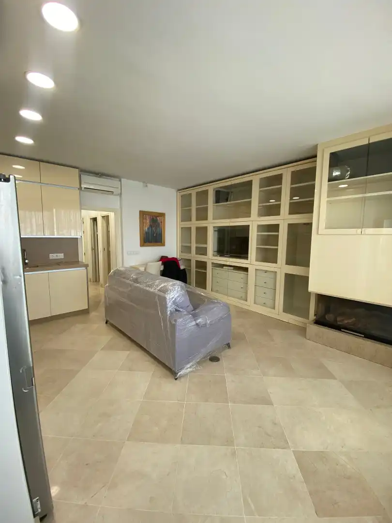 Sala de estar de Piso en venta en Sevilla con Aire acondicionado, Trastero y Amueblado