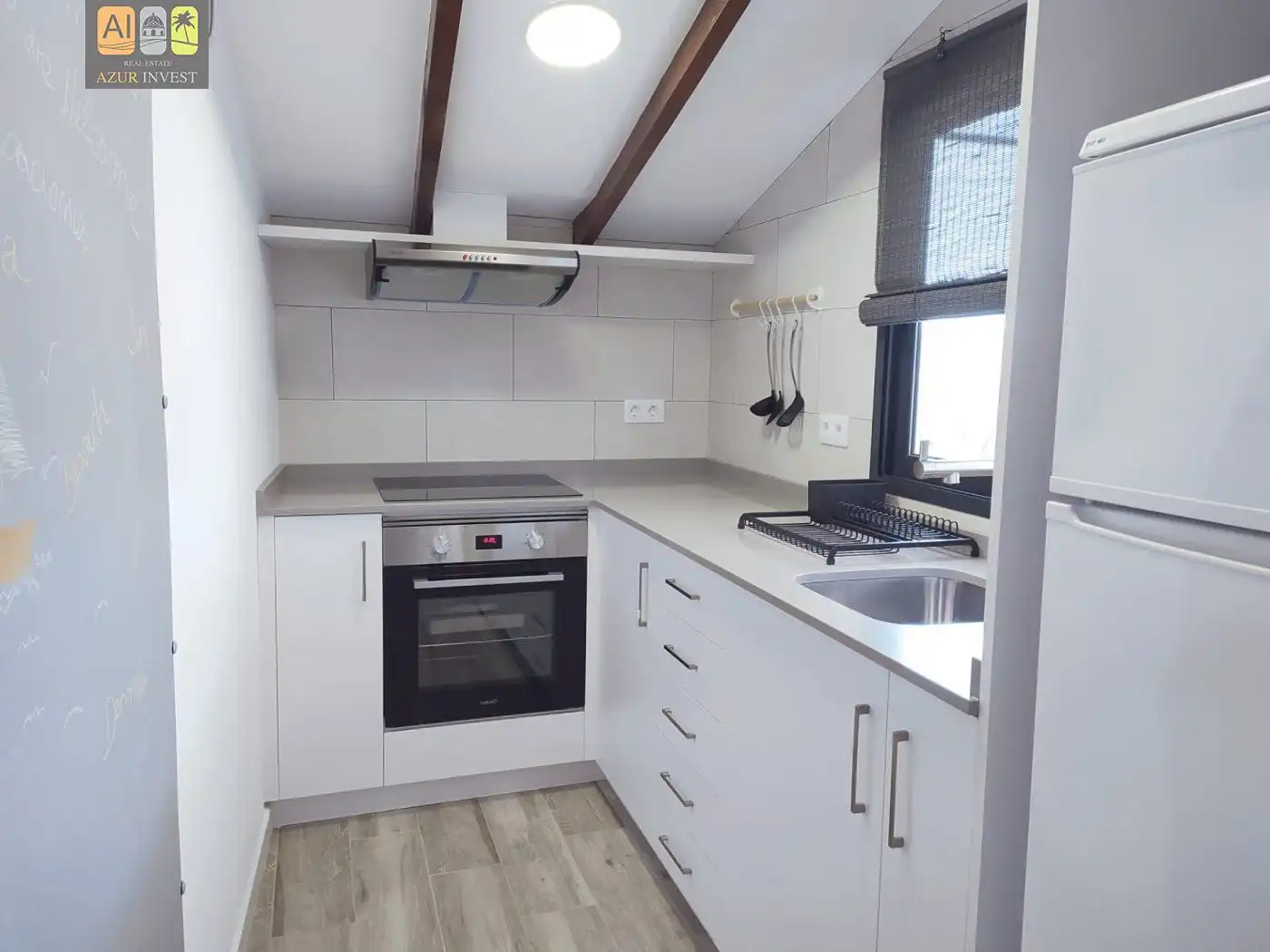Cuina de Apartament de lloguer en Altea amb Aire condicionat, Calefacció i Terrassa