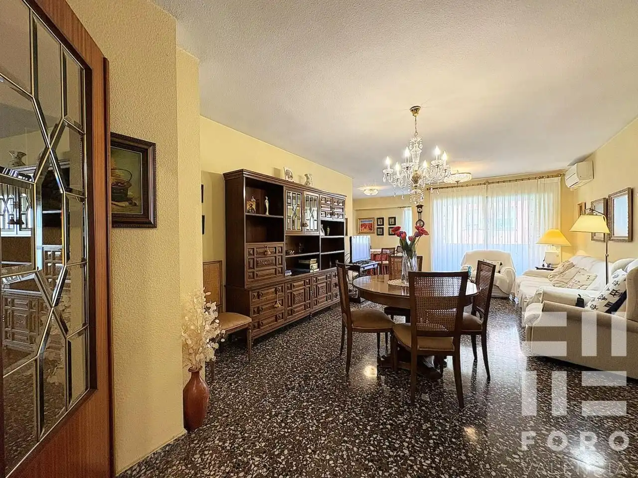 Comedor de Piso en venta en Valencia con Aire acondicionado, Terraza y Balcón