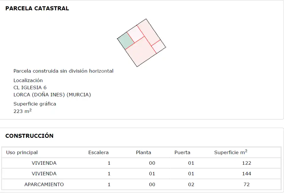 Finca rústica en venta en Doña Inés