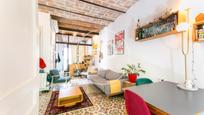 Living room of Flat to rent in  Barcelona Capital  with Air Conditioner, Terrace and Balcony