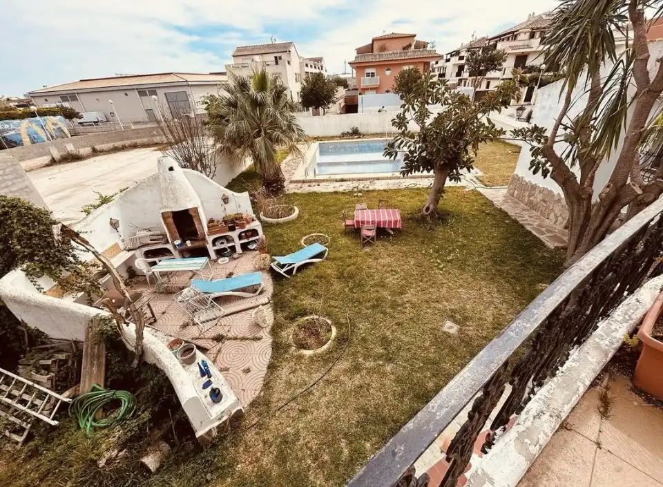 Jardín de Casa o chalet en venta en Jávea / Xàbia con Jardín privado, Terraza y Piscina