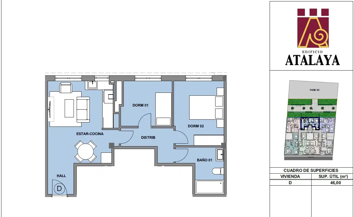 Apartamento en venta en Rúa Concello de Sarria, 9, Foz