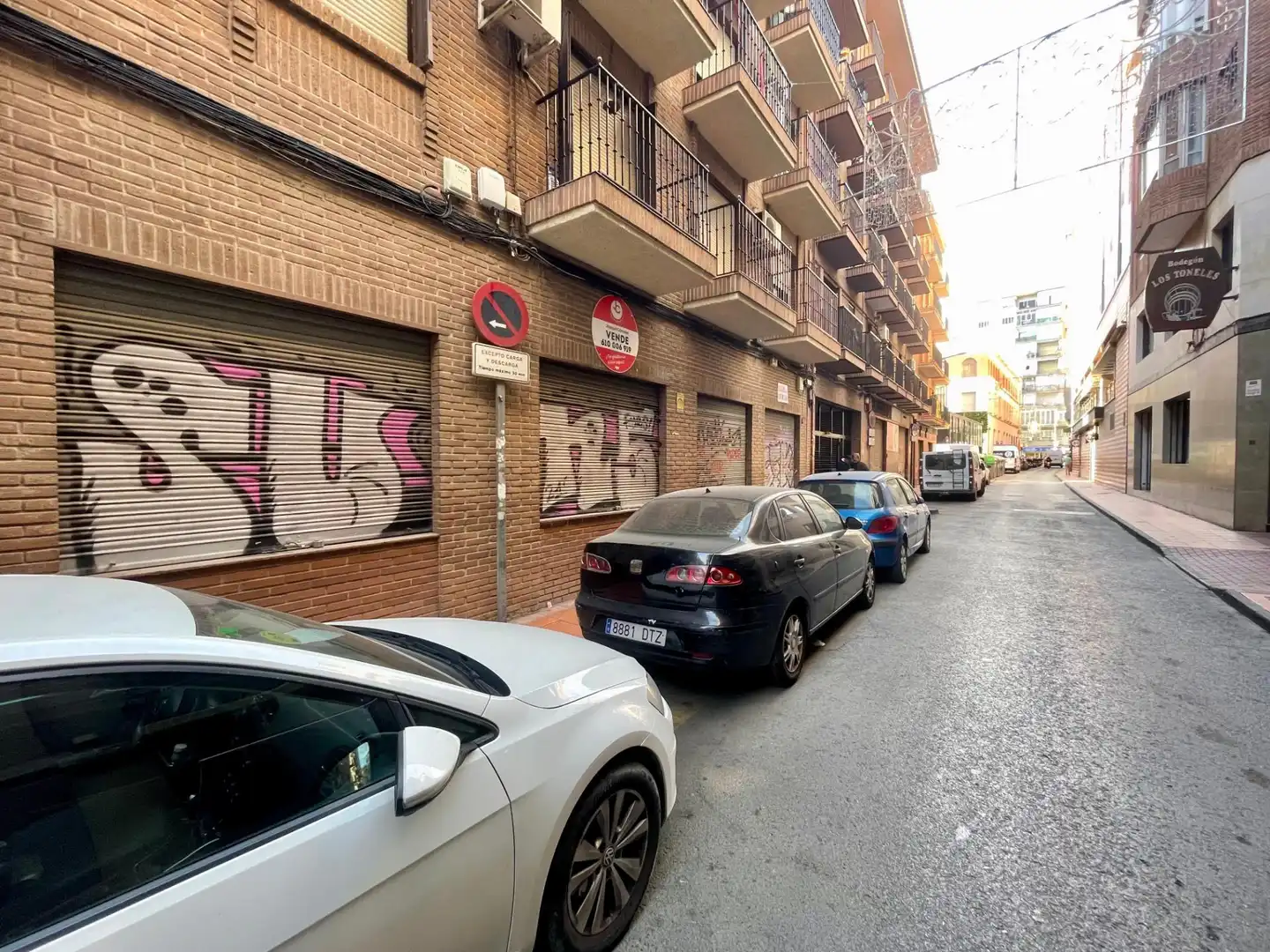 Vista exterior de Local en venta en Murcia