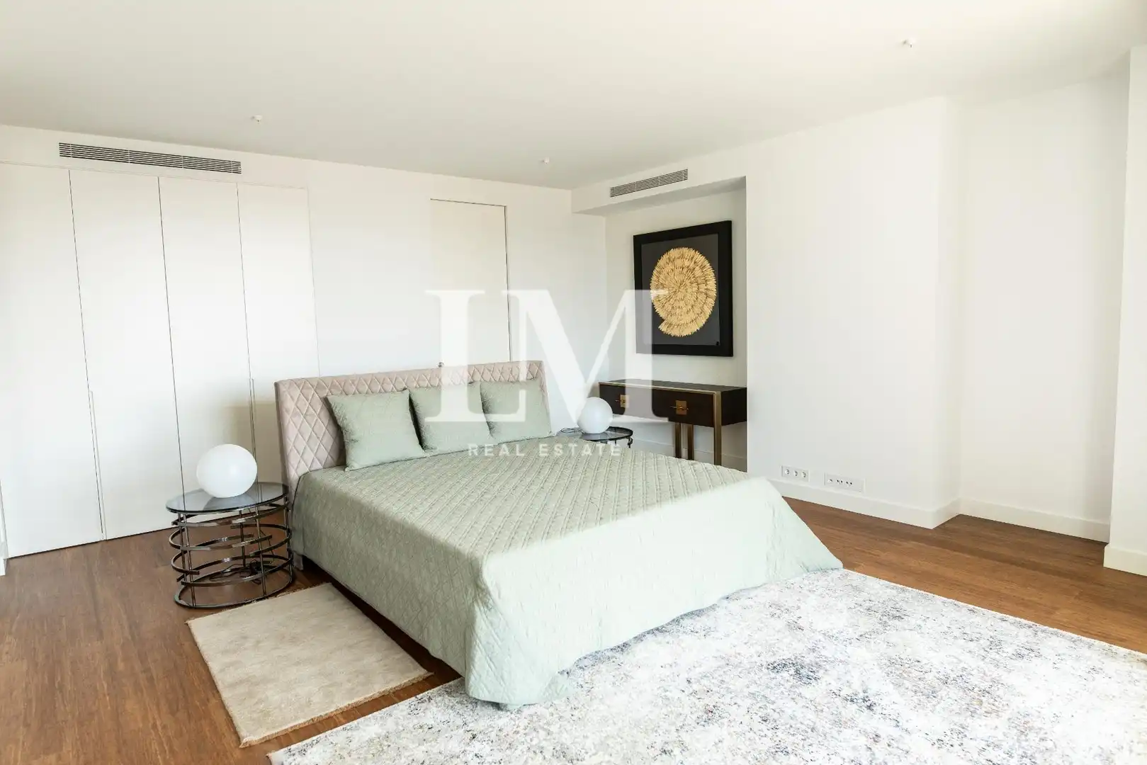 Bedroom of Apartments for rent in Barcelona  with Air Conditioner, Private garden and Terrace