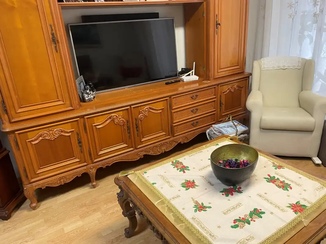 Sala de estar de Piso en venta en El Real de Gandia con Aire acondicionado, Amueblado y Balcón