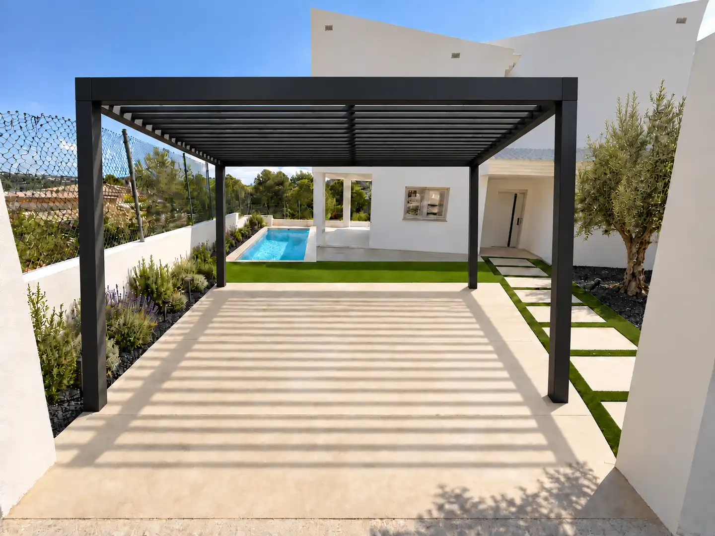 Terrace of Detached homes for sale in Montserrat  with Air Conditioner, Terrace and Swimming Pool