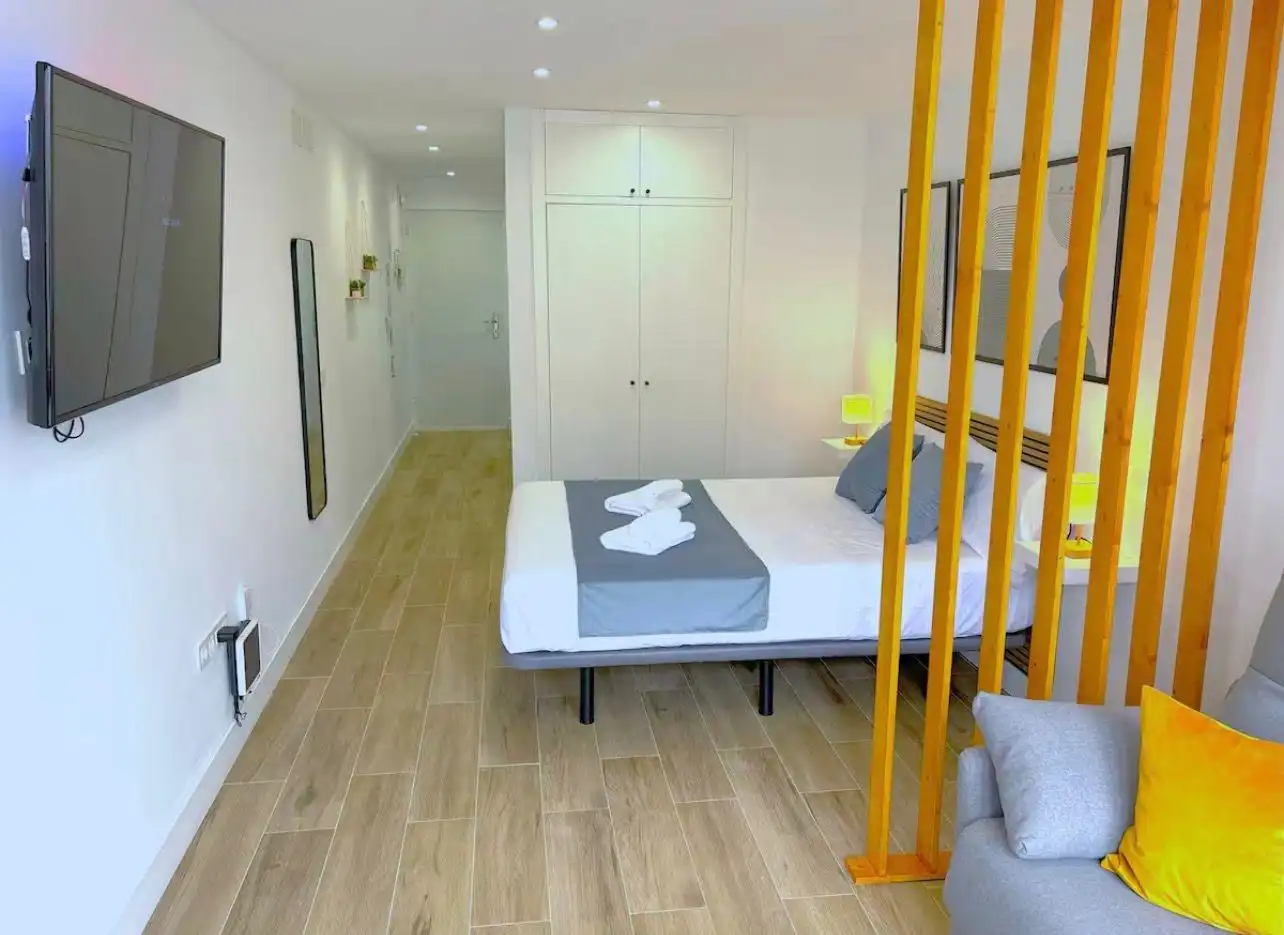 Schlafzimmer von Wohnung zum Verkauf in Torremolinos mit Klimaanlage