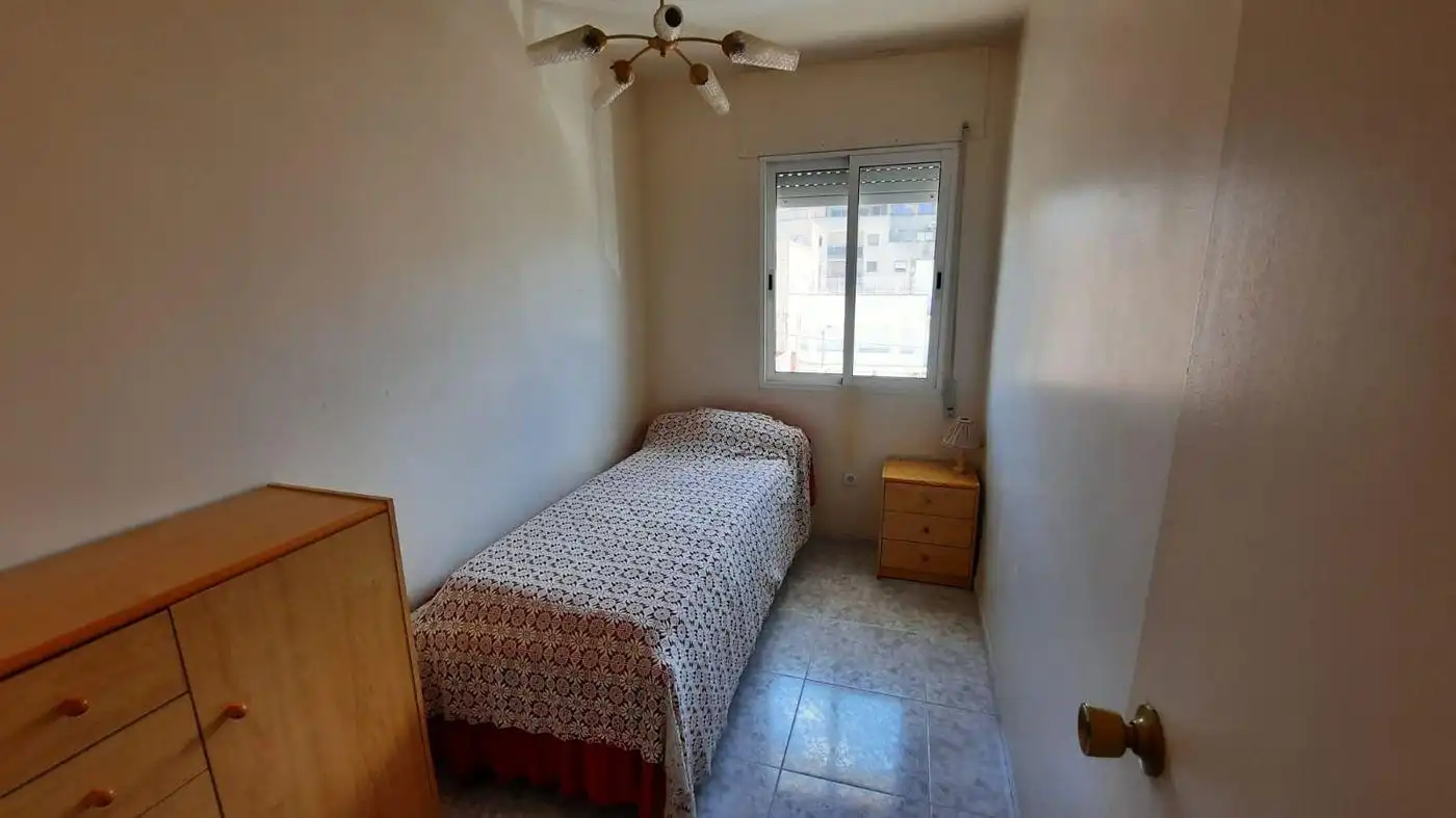 Schlafzimmer von Maisonette zum Verkauf in La Ràpita mit Klimaanlage und Terrasse