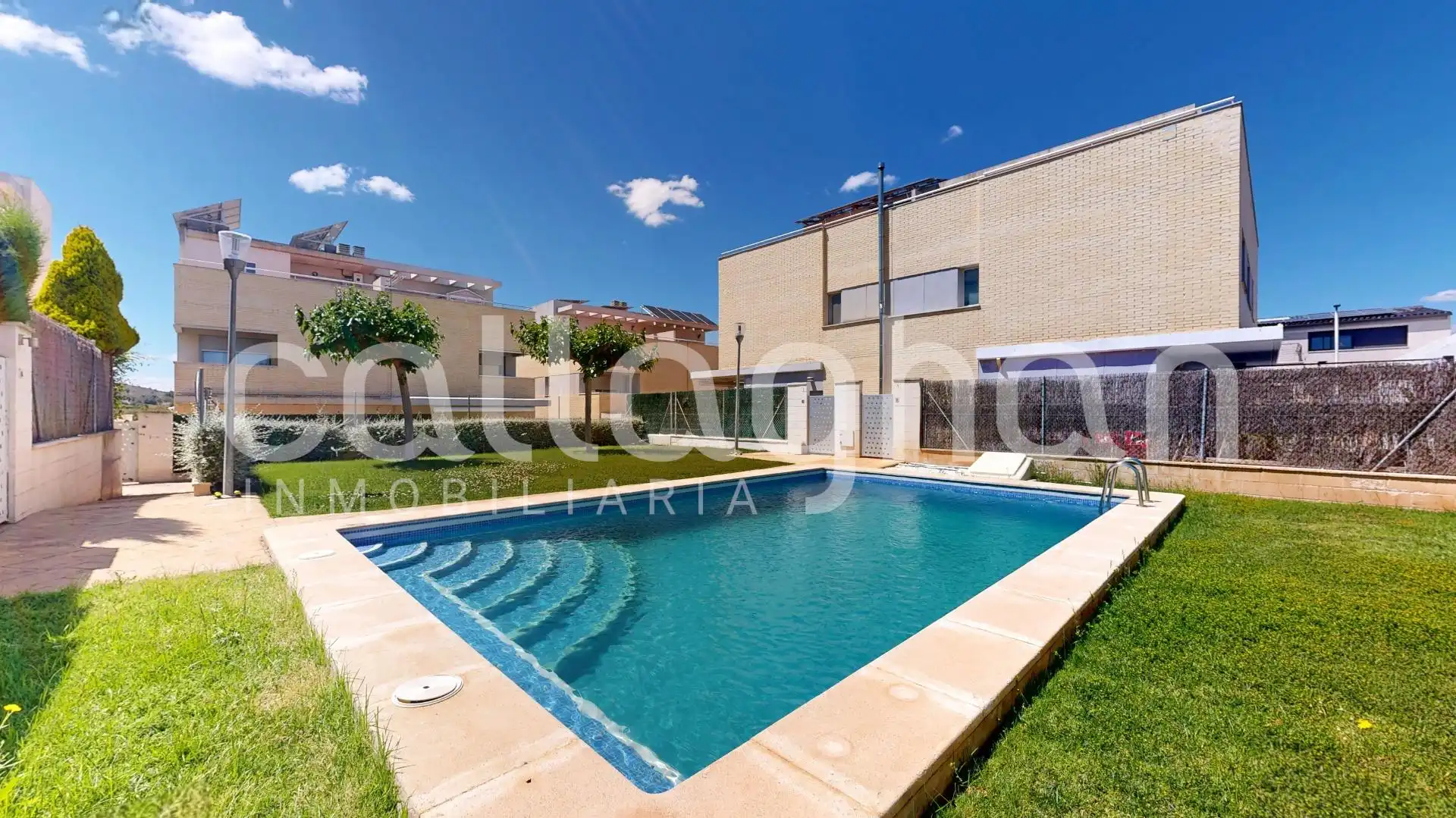Swimming pool of Detached homes for sale in Benaguasil  with Air Conditioner, Heating and Private garden