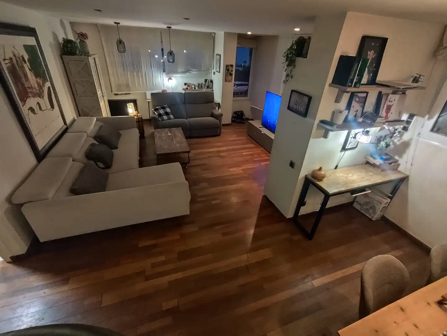 Sala de estar de Dúplex en venta en Salou con Aire acondicionado, Calefacción y Parquet