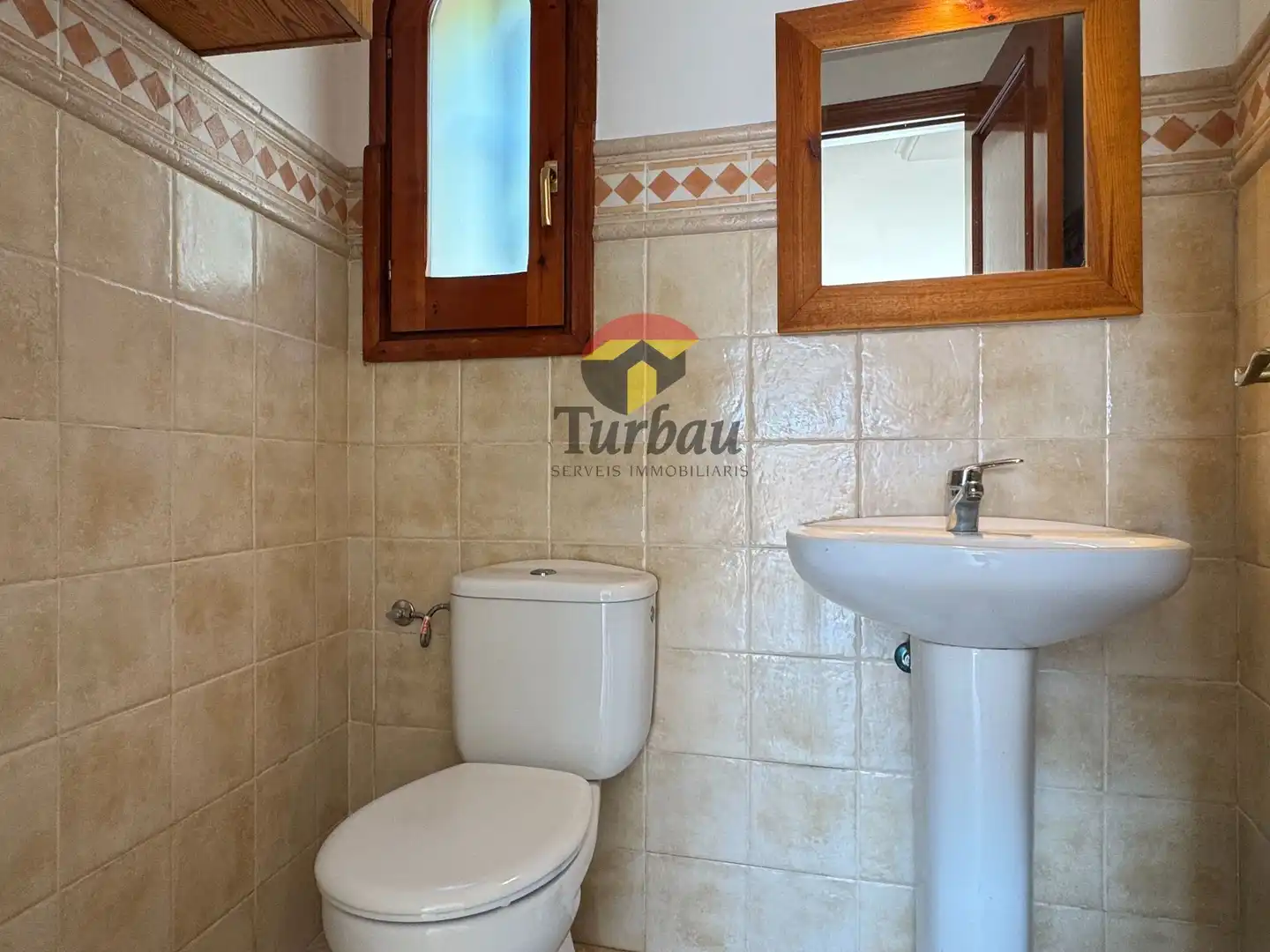 Badezimmer von Haus oder Chalet zum Verkauf in Tossa de Mar mit Klimaanlage, Heizung und Terrasse