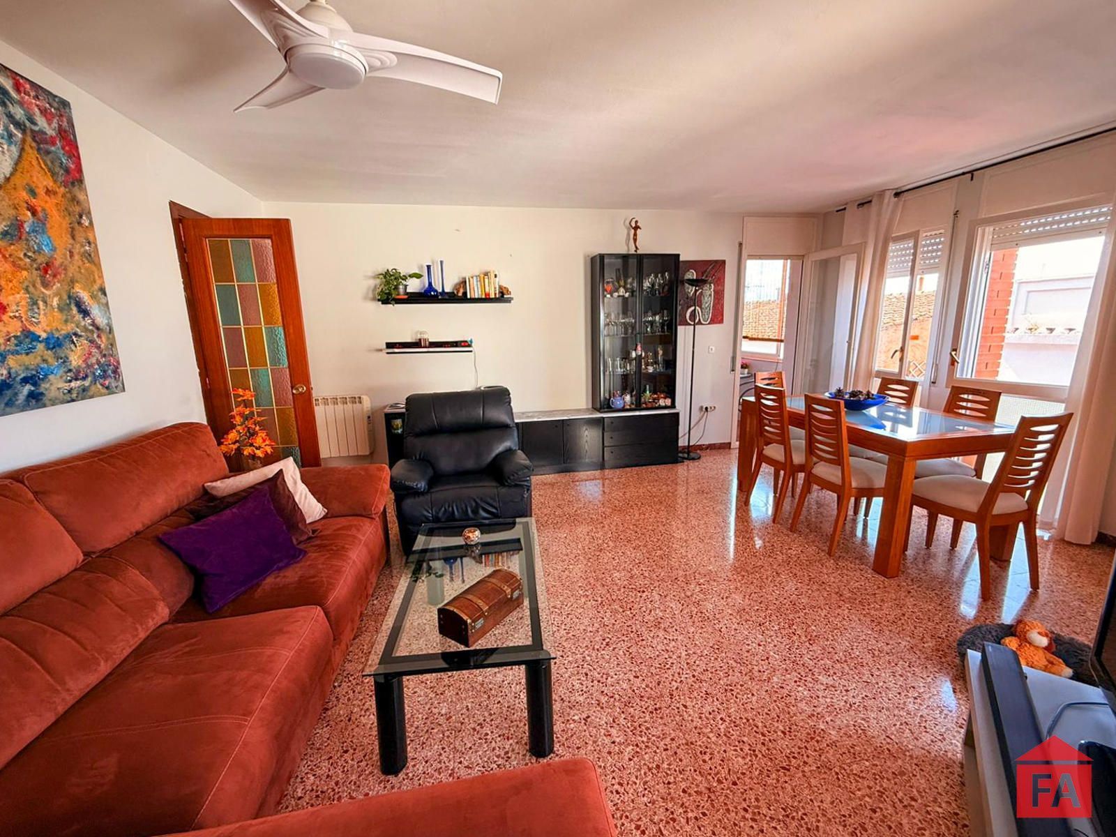 Sala d'estar de Pis en venda en Santa Oliva