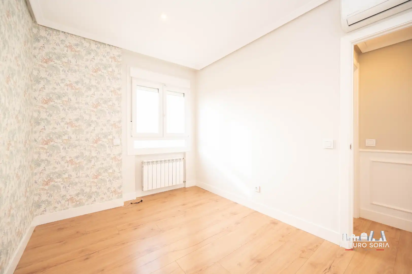 Habitación de Piso de alquiler en Madrid con Aire acondicionado, Trastero y Lavadora