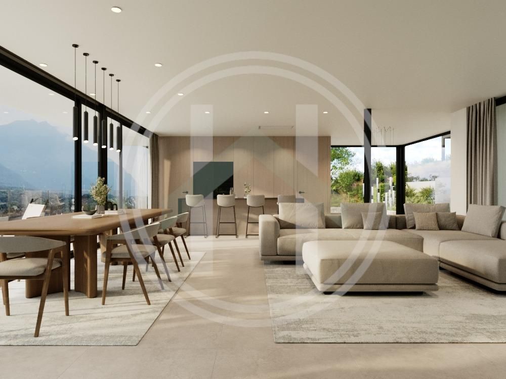 Sala de estar de Casa o chalet en venta en Sant Pere de Vilamajor con Aire acondicionado, Jardín privado y Terraza