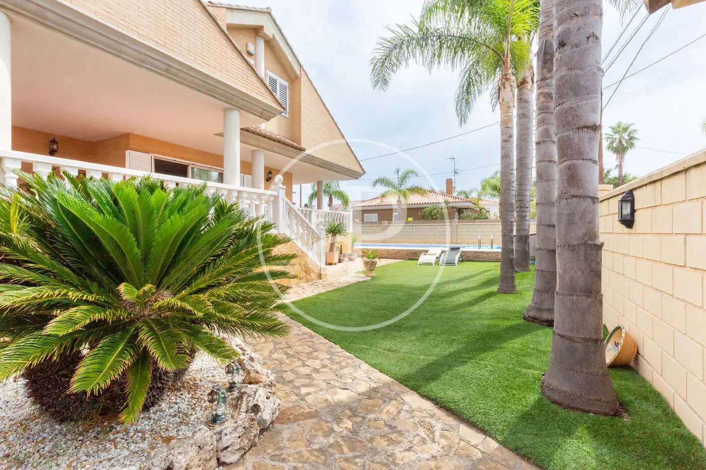 Exterior view of Houses for sale in Sagunto / Sagunt  with Air Conditioner, Heating and Private garden