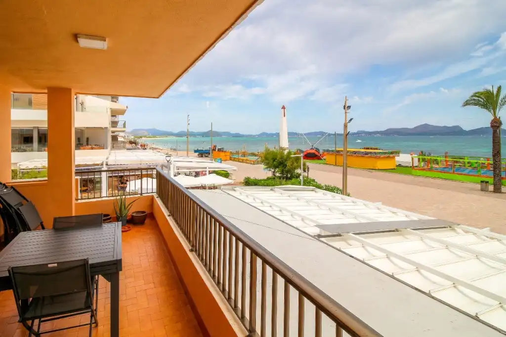 Terrasse von Wohnungen zum Verkauf in Santa Margalida