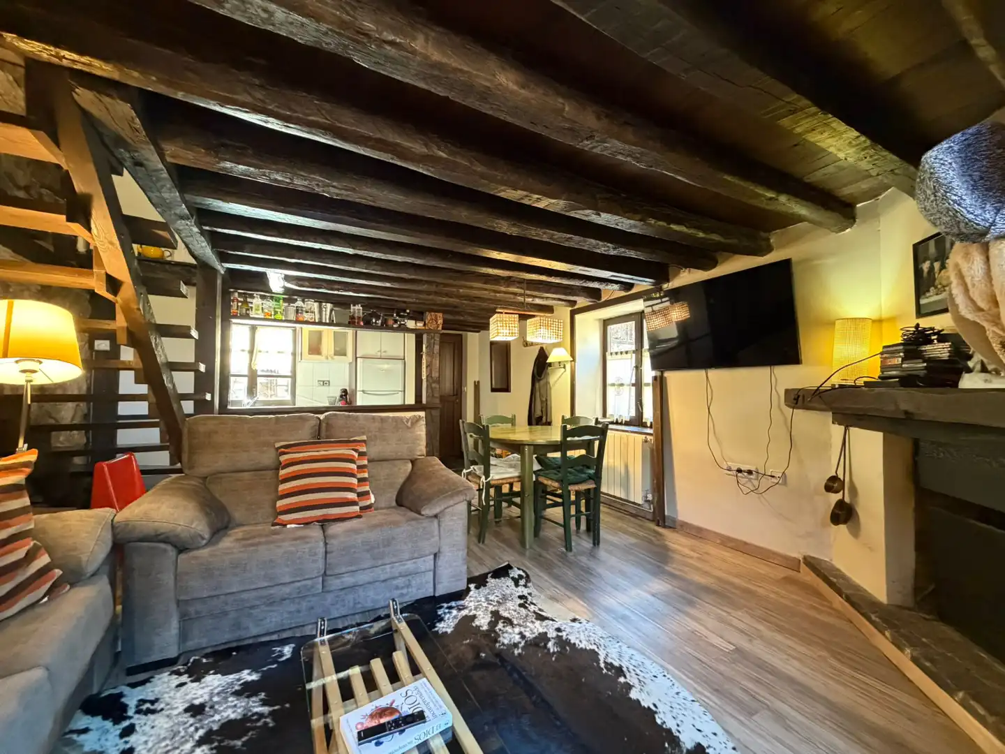 Living room of Houses for sale in Vielha e Mijaran  with Heating, Terrace and Storage room