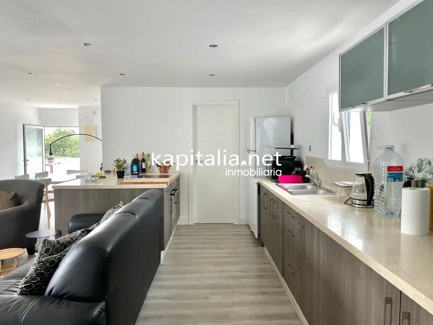 Cocina de Casa o chalet en venta en Ontinyent con Aire acondicionado, Jardín privado y Terraza