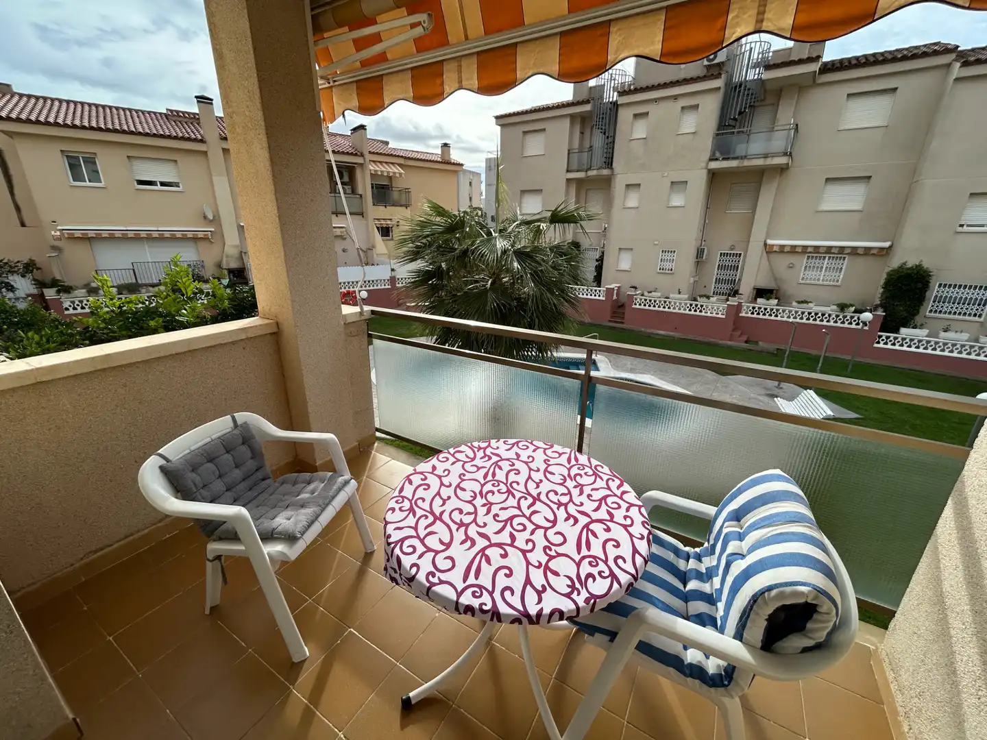 Terrasse von Wohnungen zum Verkauf in Torredembarra mit Möbliert, Balkon und Gemeinschaftspool