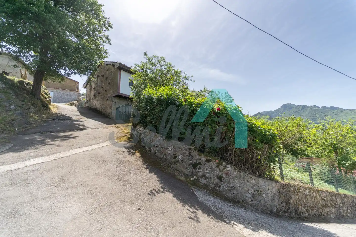 Vista exterior de Casa o chalet en venta en Laviana con Jardín privado, Parquet y Terraza