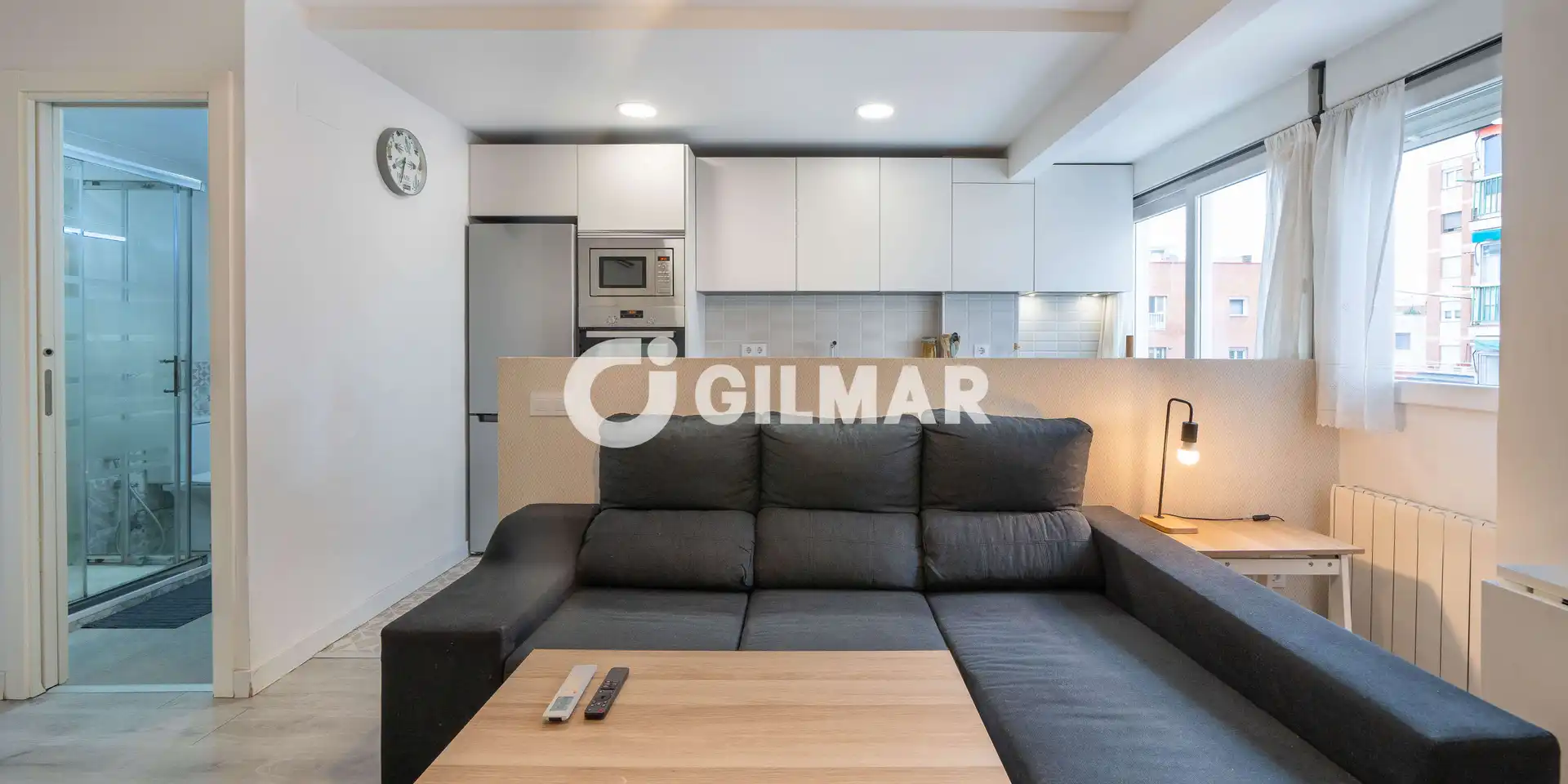 Living room of Flat for sale in Ciudad Lineal