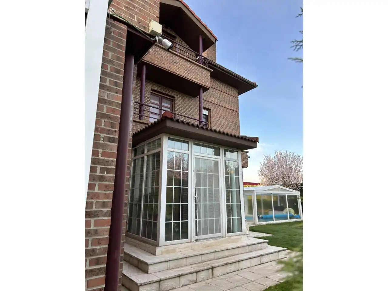 Vista exterior de Casa o chalet en venta en Castrillo del Val con Calefacción, Jardín privado y Terraza