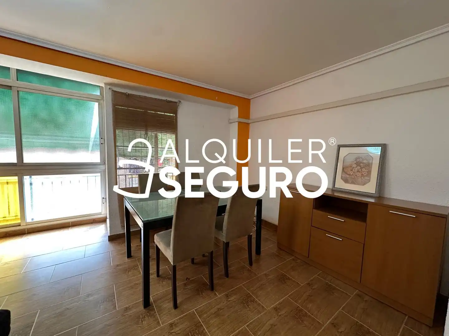 Bedroom of Flat for rent in Mislata  with Air Conditioner, Terrace and Furnished