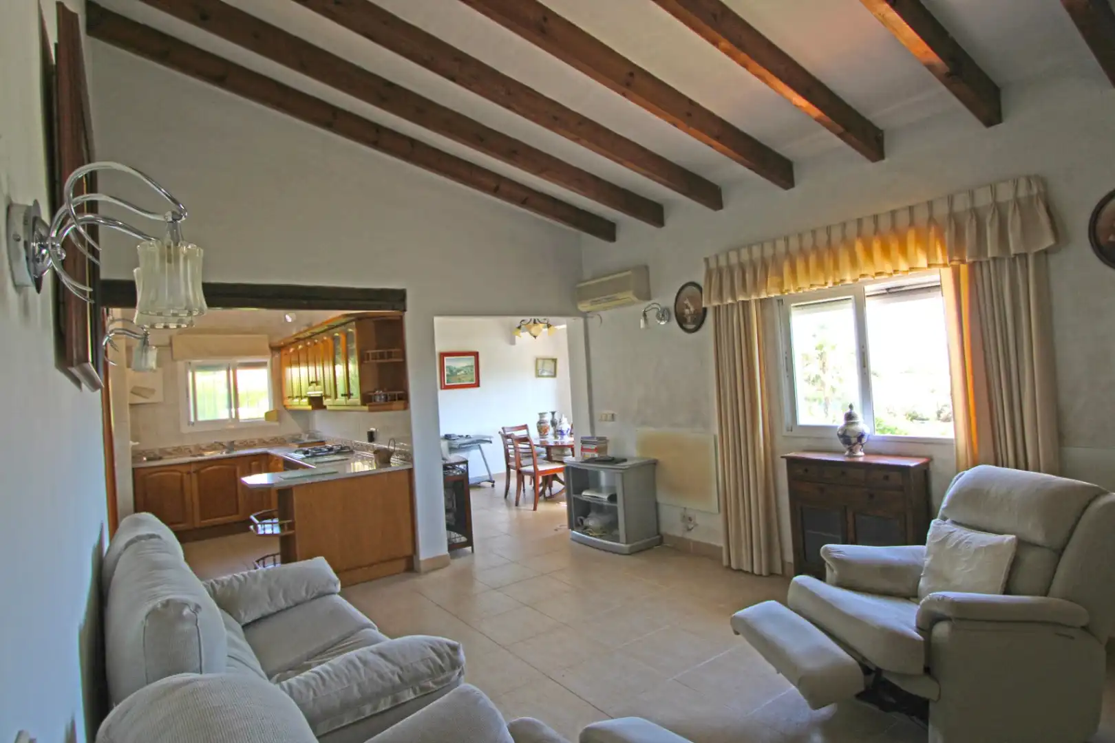 Sala de estar de Casa o chalet en venta en Orba con Jardín privado, Terraza y Trastero