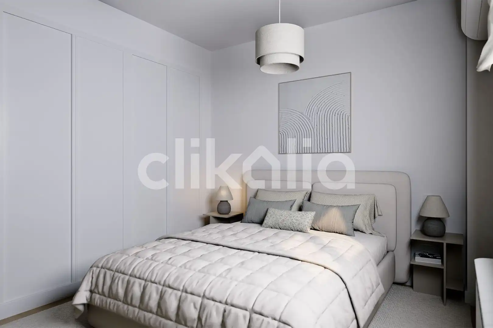 Bedroom of Flat for sale in Madrid  with Air Conditioner, Heating and Terrace