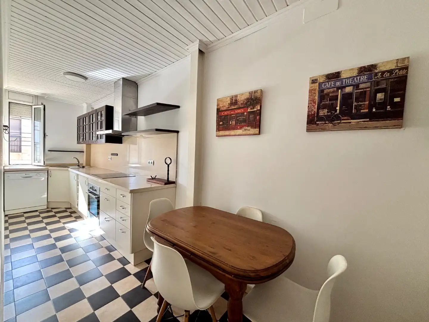Kitchen of Houses for sale in Sabadell  with Air Conditioner, Terrace and Balcony
